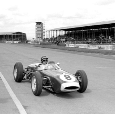 GP de Grande Bretagne à Silverstone sur la  Lotus 18